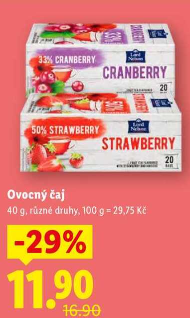 Ovocný čaj, 40 g