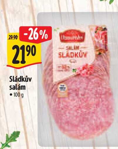  Sládkův salám  100 g 
