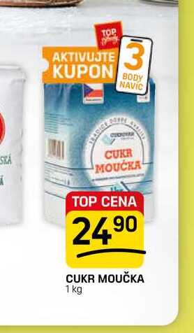 CUKR MOUČKA 1 kg 