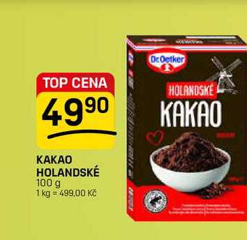 KAKAO HOLANDSKÉ 100 g