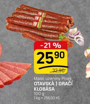OTAVSKÁ | DRAČÍ KLOBÁSA 100 g
