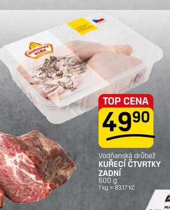 KUŘECÍ ČTVRTKY ZADNÍ 600 g