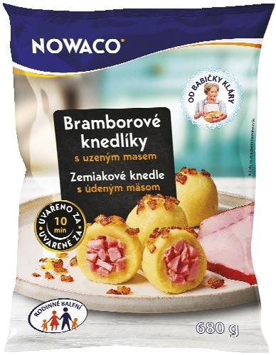 Babiččiny bramborové knedlíky s uzeným masem, 680 g