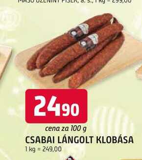 CSABAI LÁNGOLT KLOBÁSA 100 g