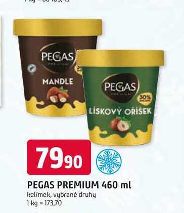 PEGAS PREMIUM 460 ml kelimek