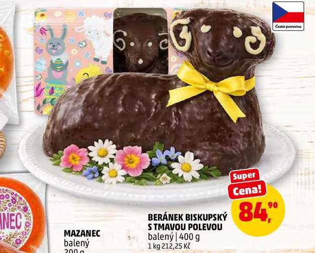 BERÁNEK BISKUPSKÝ S TMAVOU POLEVOU, 400 g