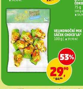 VELIKONOČNÍ MIX SÁČEK CHOCO'LA, 100 g