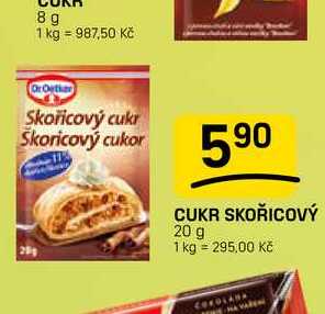 CUKR SKOŘICOVÝ 20 g 