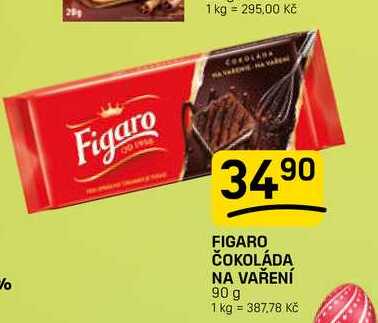 FIGARO ČOKOLÁDA NA VAŘENÍ 90 g 