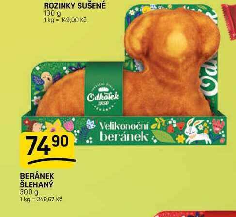 BERÁNEK ŠLEHANÝ 300 g 