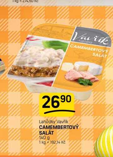 CAMEMBERTOVÝ SALÁT 140 g