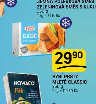RYBÍ PRSTY MLETÉ CLASSIC 250 g 