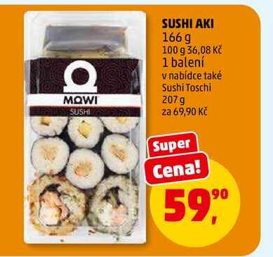 SUSHI AKI, 166 g 