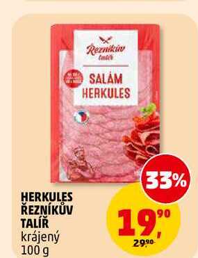 HERKULES ŘEZNÍKŮV TALÍŘ, 100 g
