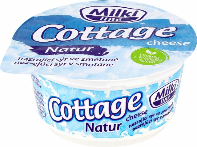 Milki Line Cottage čerstvý sýr natur/light