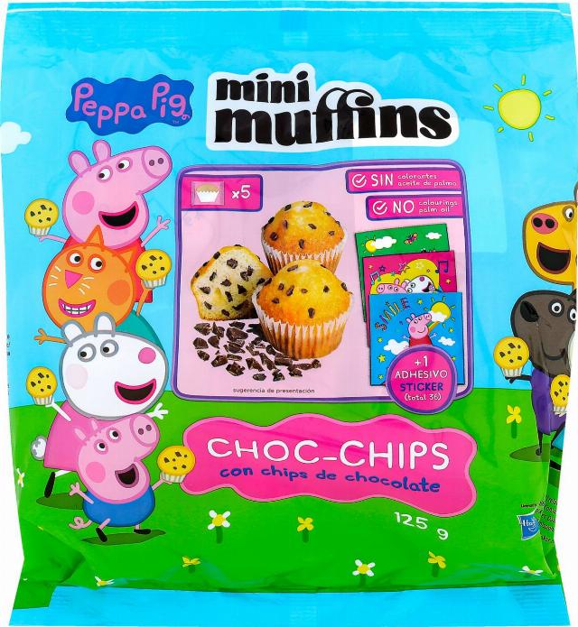Peppa Pig Mini muffiny s čoko kousky