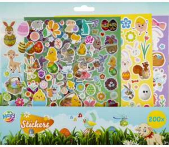 Velikonoční samolepky 200ks