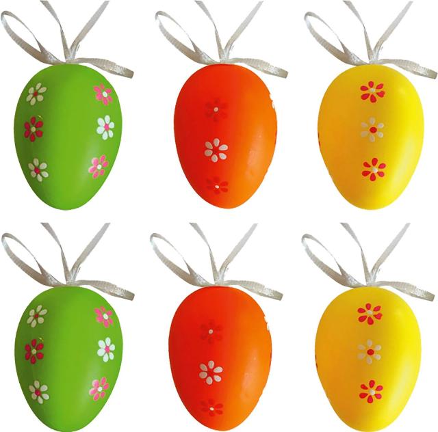 Vajíčka plastová 6 ks