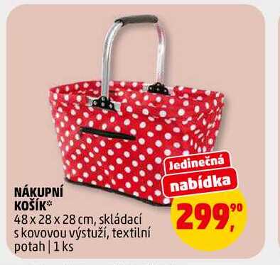 NÁKUPNÍ KOŠÍK, 1 ks 