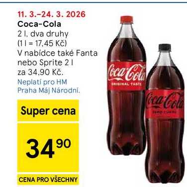 Coca-Cola, 2 l