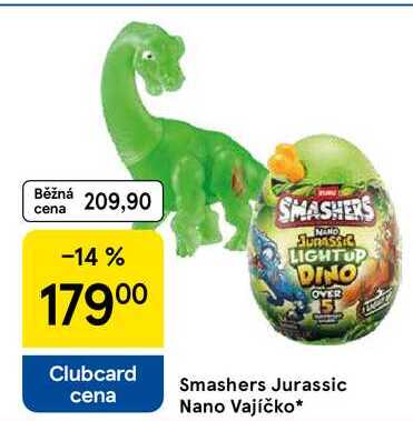 Smashers Jurassic Nano Vajíčko