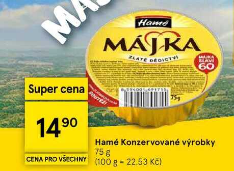 Hamé Konzervované výrobky, 75 g  