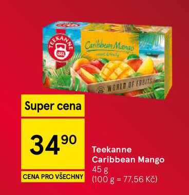 Teekanne Caribbean Mango, 45 g  