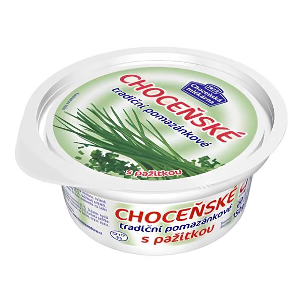 Choceňská Mlékárna Choceňské tradiční pomazánkové s pažitkou
