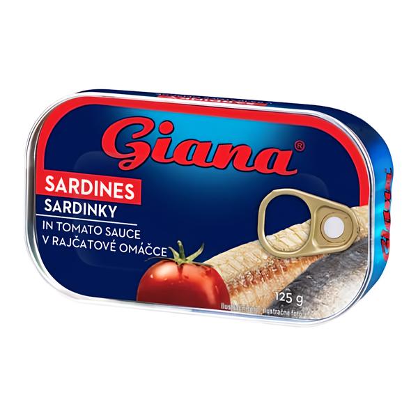 Giana Sardinky v tomatové omáčce