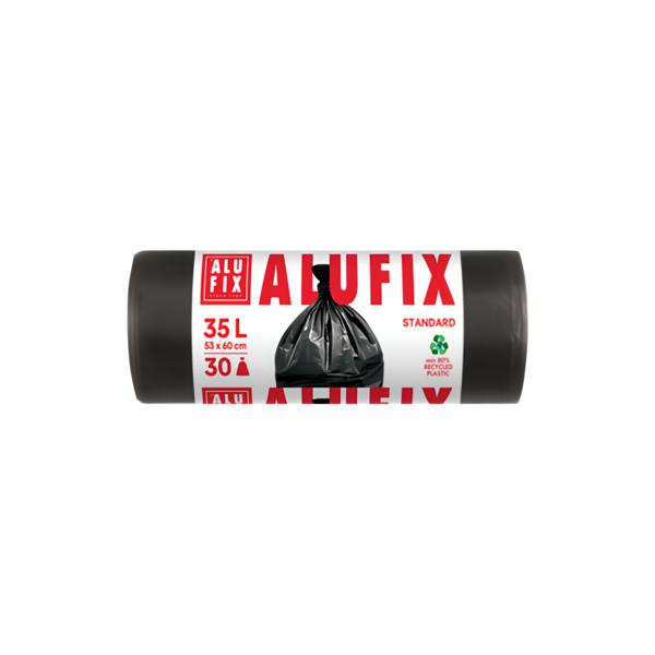 Alufix Pytle na odpadky 35 l, 30 ks, HDPE  černé