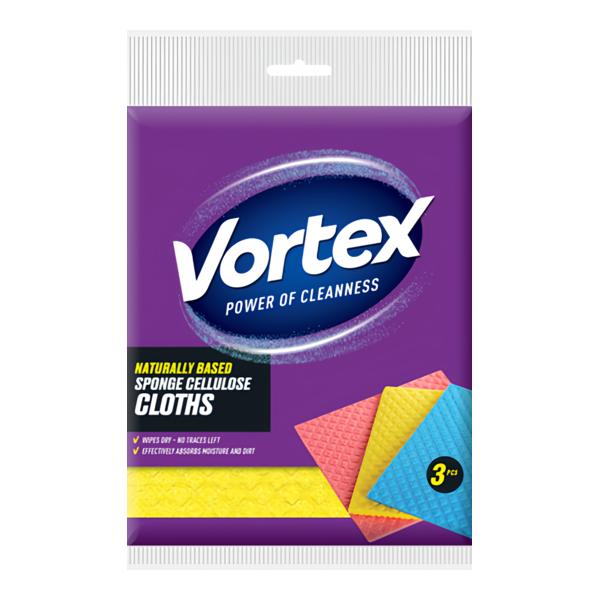 Vortex Houbové hadříky z přírodního materiálu 3 ks