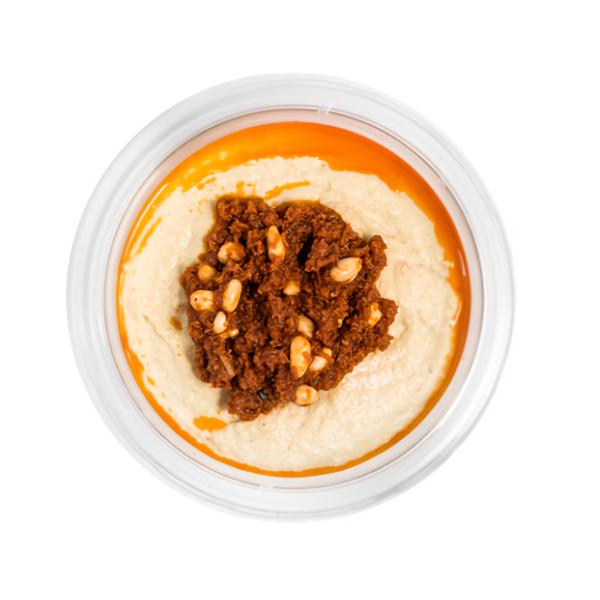 Table foods Hummus s červeným pestem
