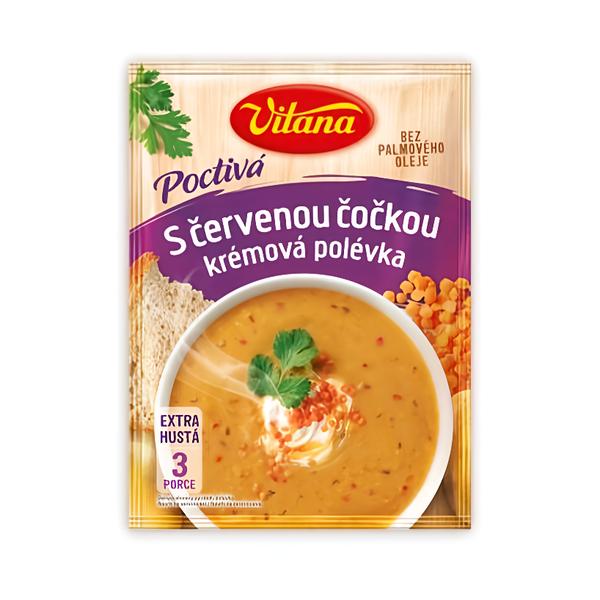 Vitana Krémová polévka s červenou čočkou