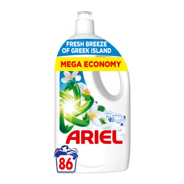 Ariel Gel Fresh Breeze of Greek Island (3,87 l)
