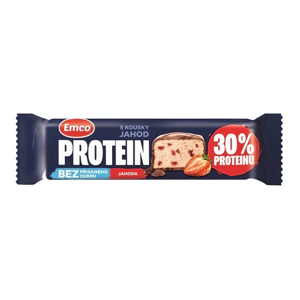 Emco Proteinová tyčinka jahodová