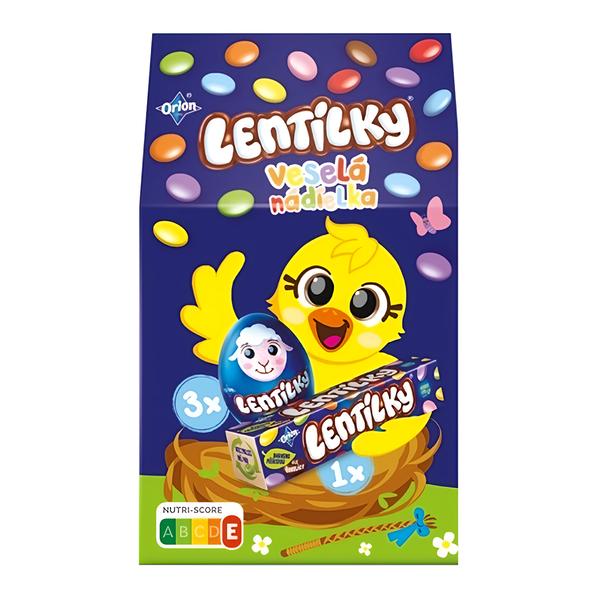ORION Lentilky Veselá čokoládová nadílka