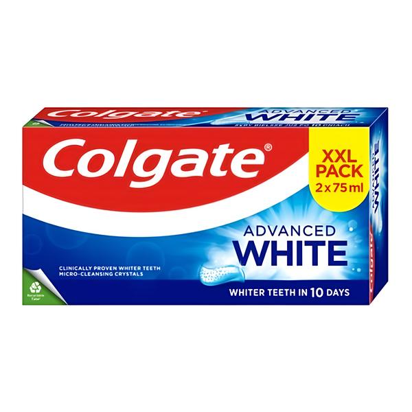 Colgate Zubní pasta Advanced White DUOPACK 2x 75 ml