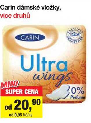Carin dámské vložky 1 ks