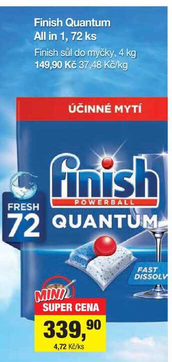 Finish Quantum All in 1, 72 ks