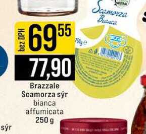 Brazzale Scamorza sýr bianca affumicata 250 g