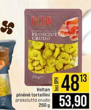 Voltan plněné tortellini prosciutto crudo 250 g