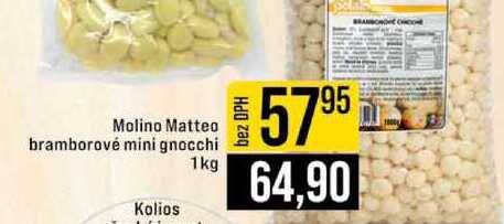 Molino Matteo bramborové mini gnocchi 1kg 