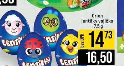 Orion lentilky vajíčka 17,5 g