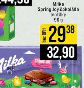 Milka Spring Joy čokoláda lentilky 90 g 