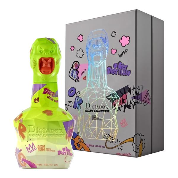 Dictador Rum Game Changer Neon Yellow (40%) (dárkový box)
