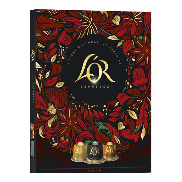 L'OR Adventní kalendář 2025, Nespresso®* Original kávovary