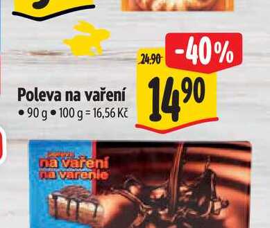 Poleva na vaření 90 g  