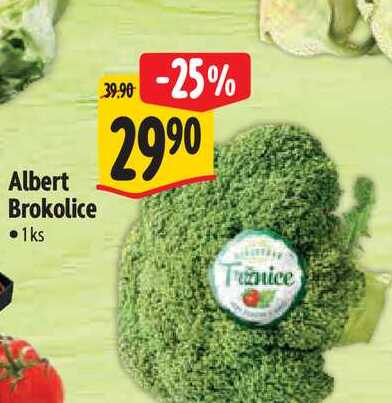 Albert Brokolice 1ks