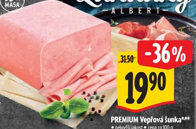   PREMIUM Vepřová šunka  100 g 