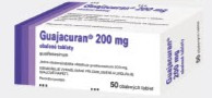 •Guajacuran 200 mg 50 obalených tablet